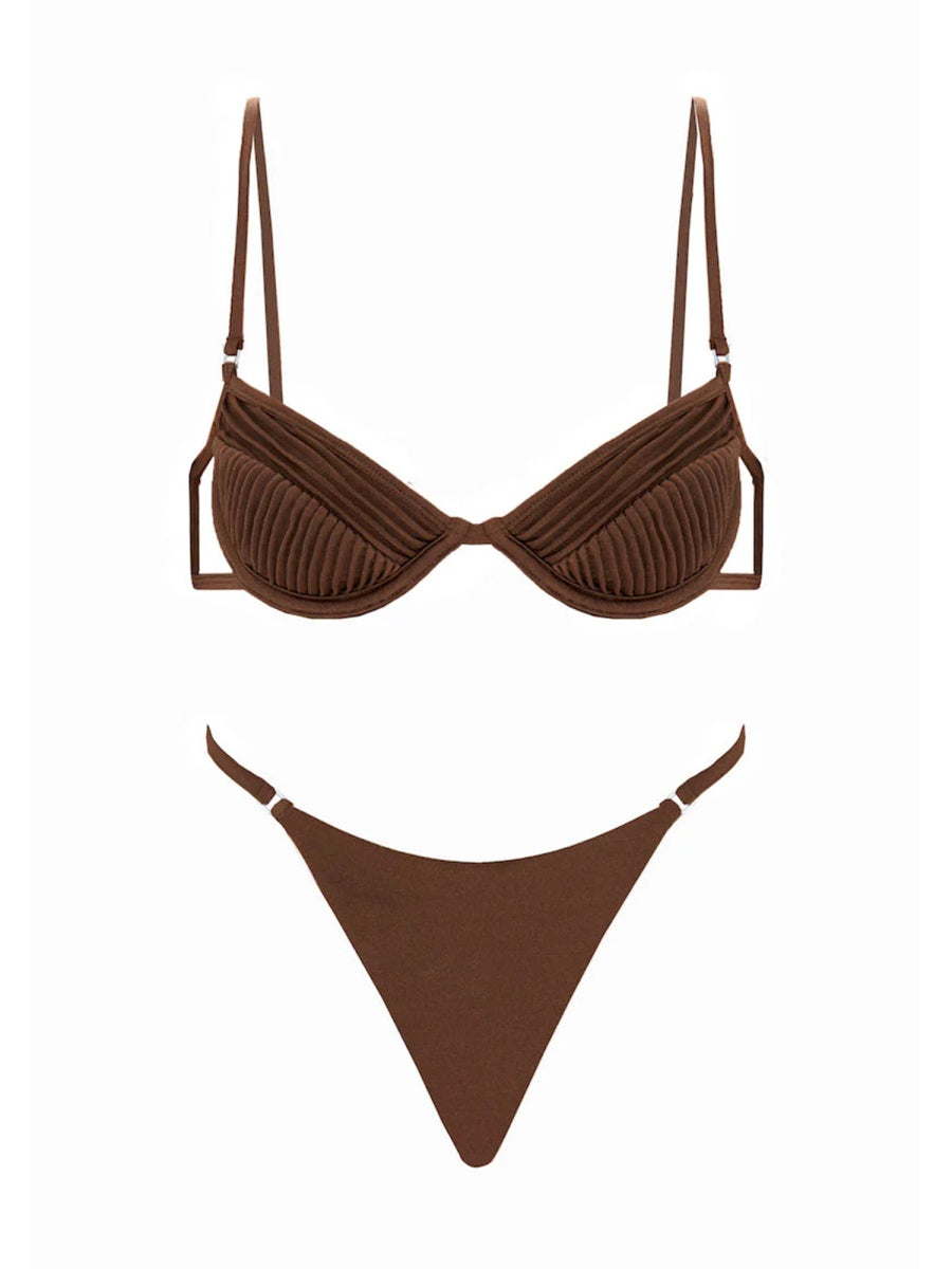 Selia Richwood Swimwears - Brown | e299e7725dc44bf4bc2b7b188a752ed190c02c81