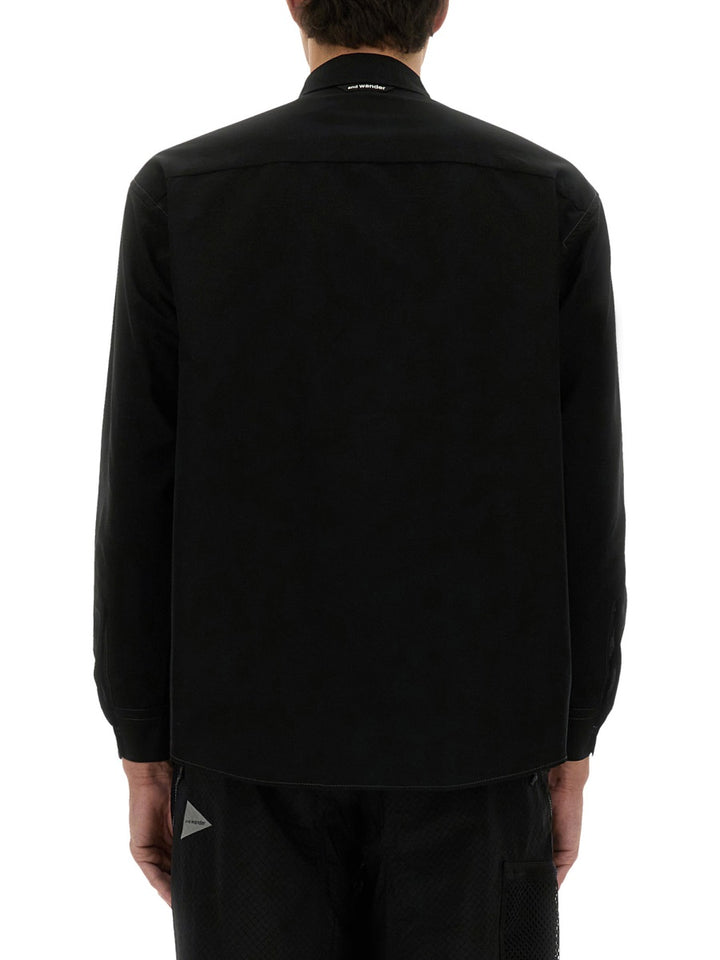 And Wander Shirts - Black | Wanan Luxury