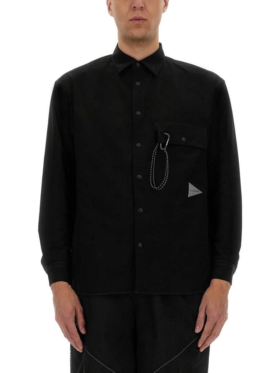 And Wander Shirts - Black | Wanan Luxury