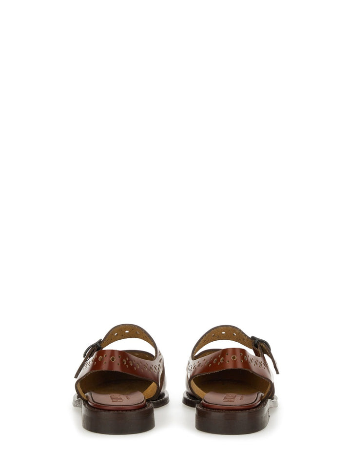 Hereu Sandals - Brown | Wanan Luxury