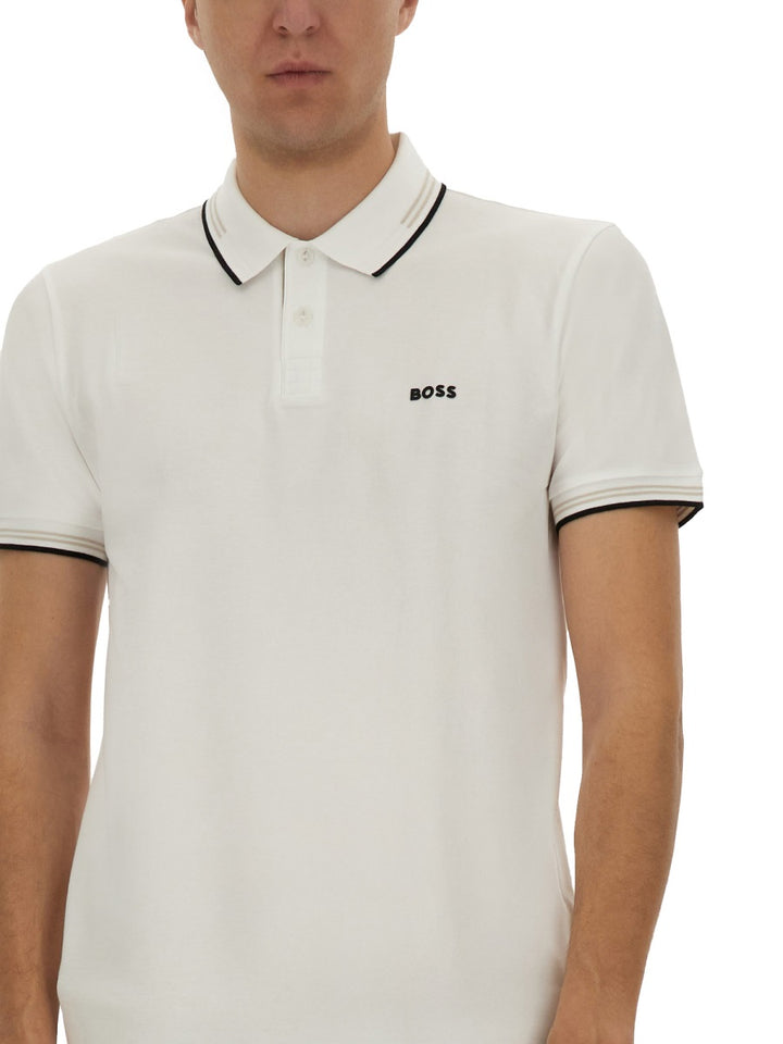 Boss Polo - White | Wanan Luxury
