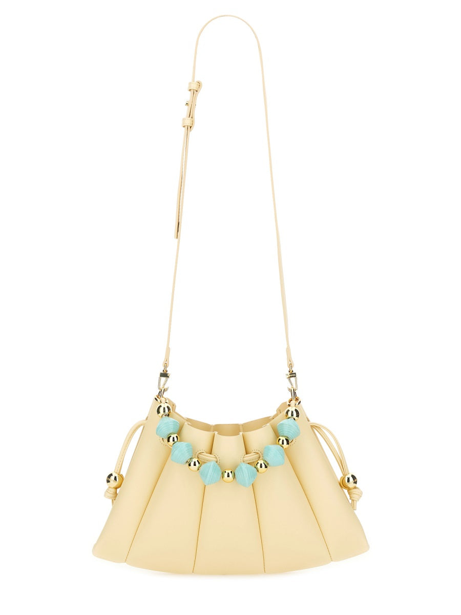 Themoirè Shoulder Bags - Beige | Wanan Luxury