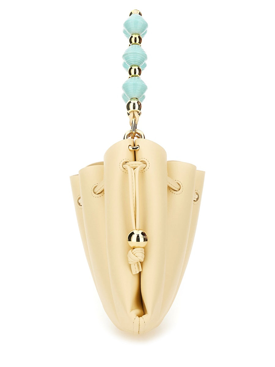 Themoirè Shoulder Bags - Beige | Wanan Luxury