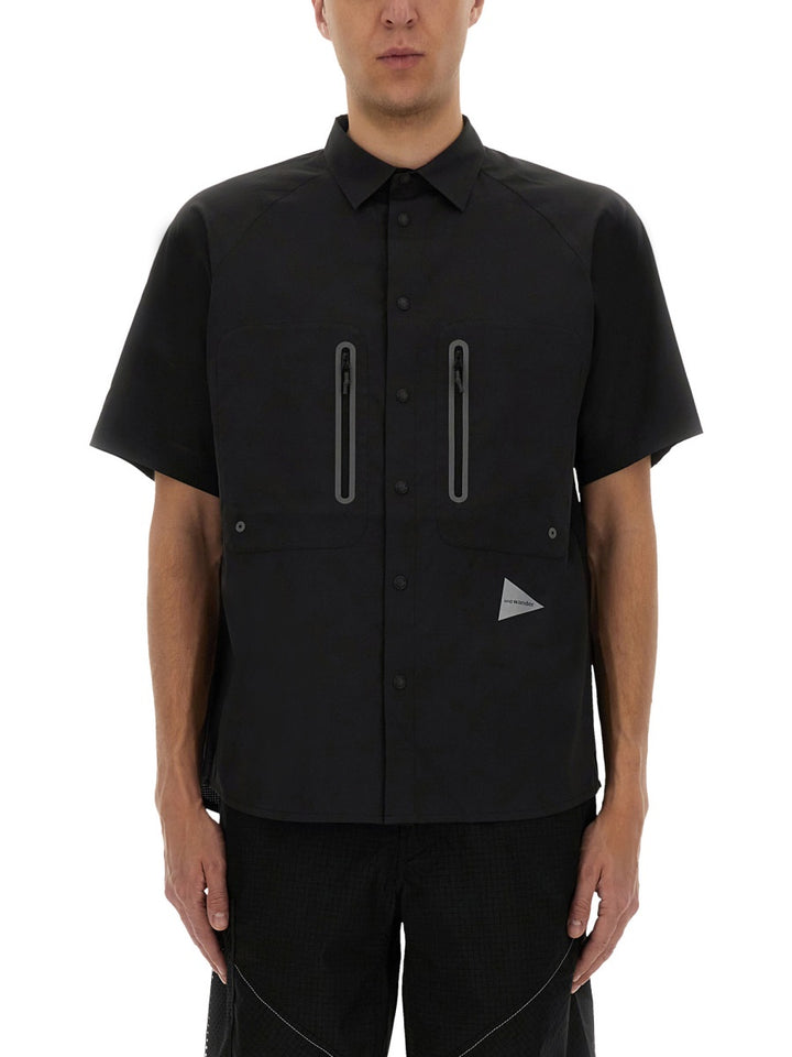 And Wander Shirts - Black | Wanan Luxury