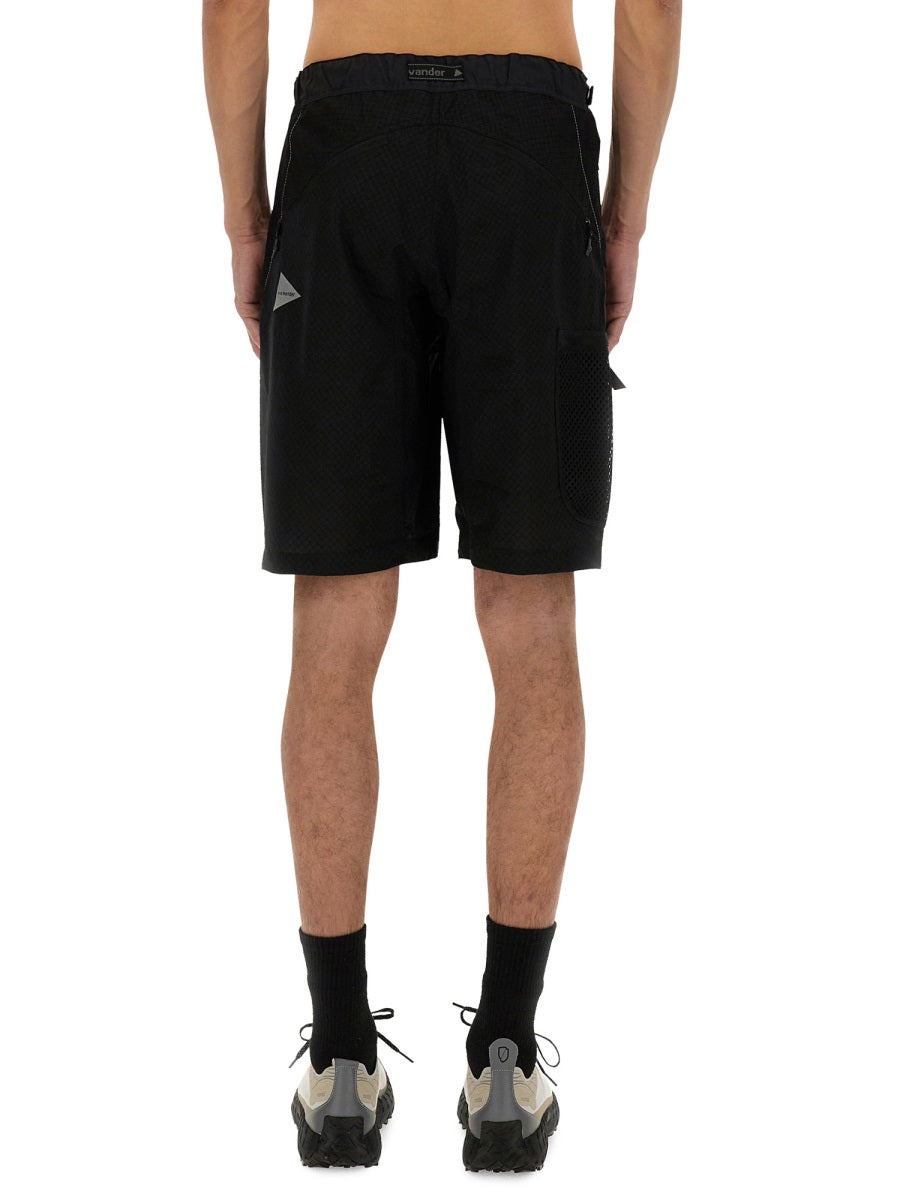 And Wander Shorts - Black | Wanan Luxury