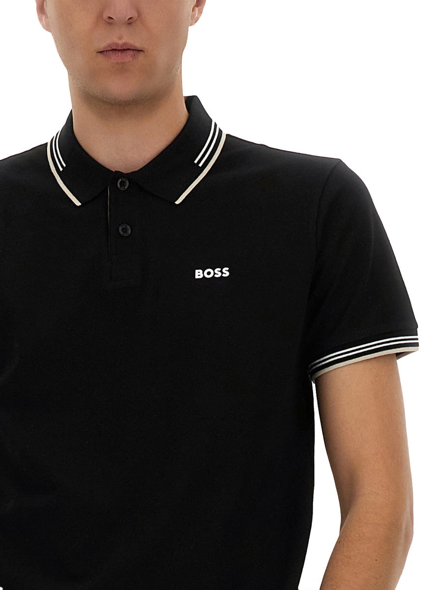 Boss Polo - Black | Wanan Luxury