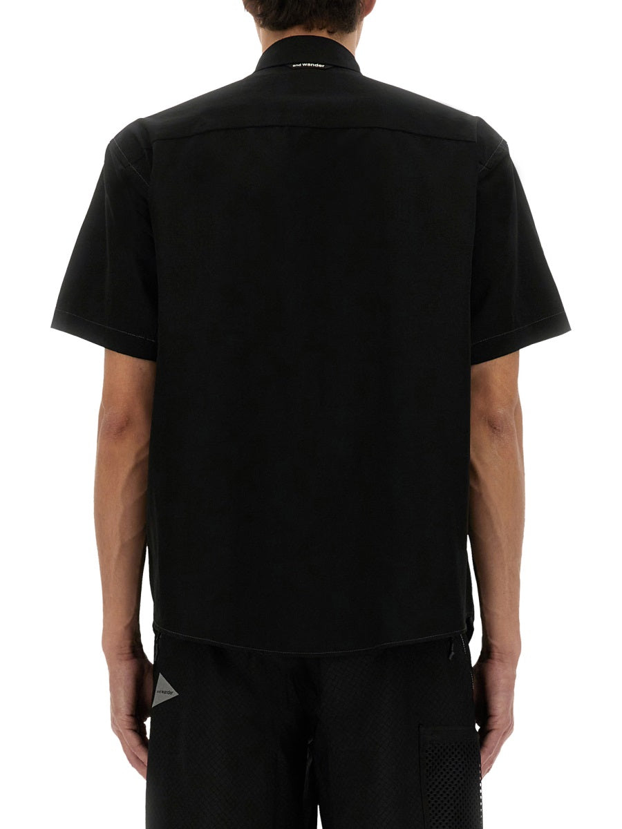 And Wander Shirts - Black | Wanan Luxury