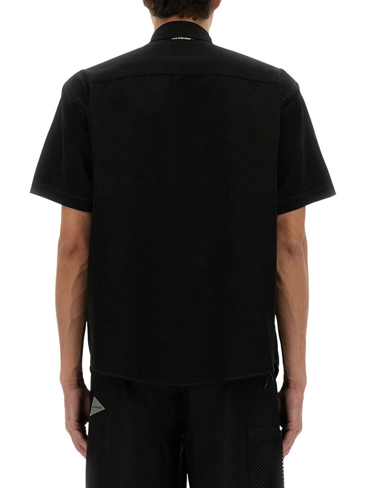 And Wander Shirts - Black | Wanan Luxury