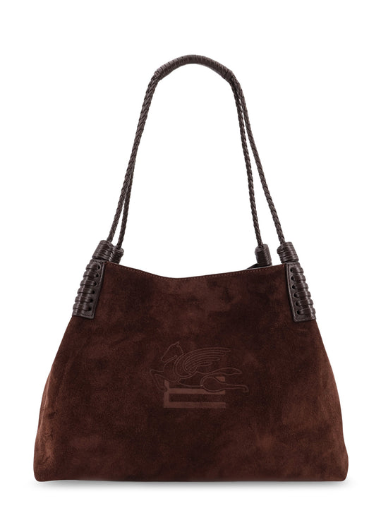 Libra S Arnica Suede Shopping Bag