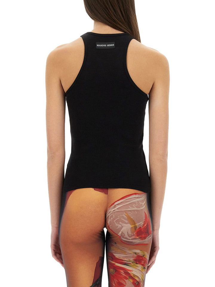 Marine Serre Tops - Black | Wanan Luxury