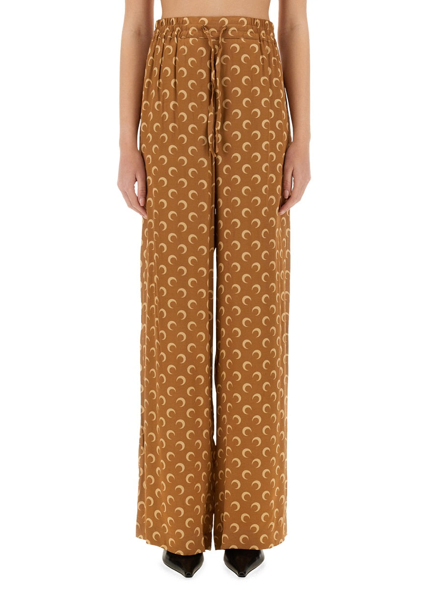 Marine Serre Pants - Beige | Wanan Luxury