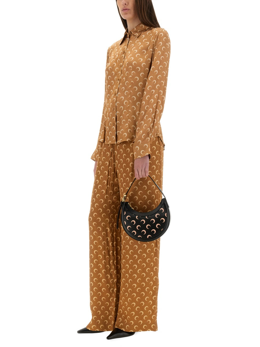 Marine Serre Pants - Beige | Wanan Luxury