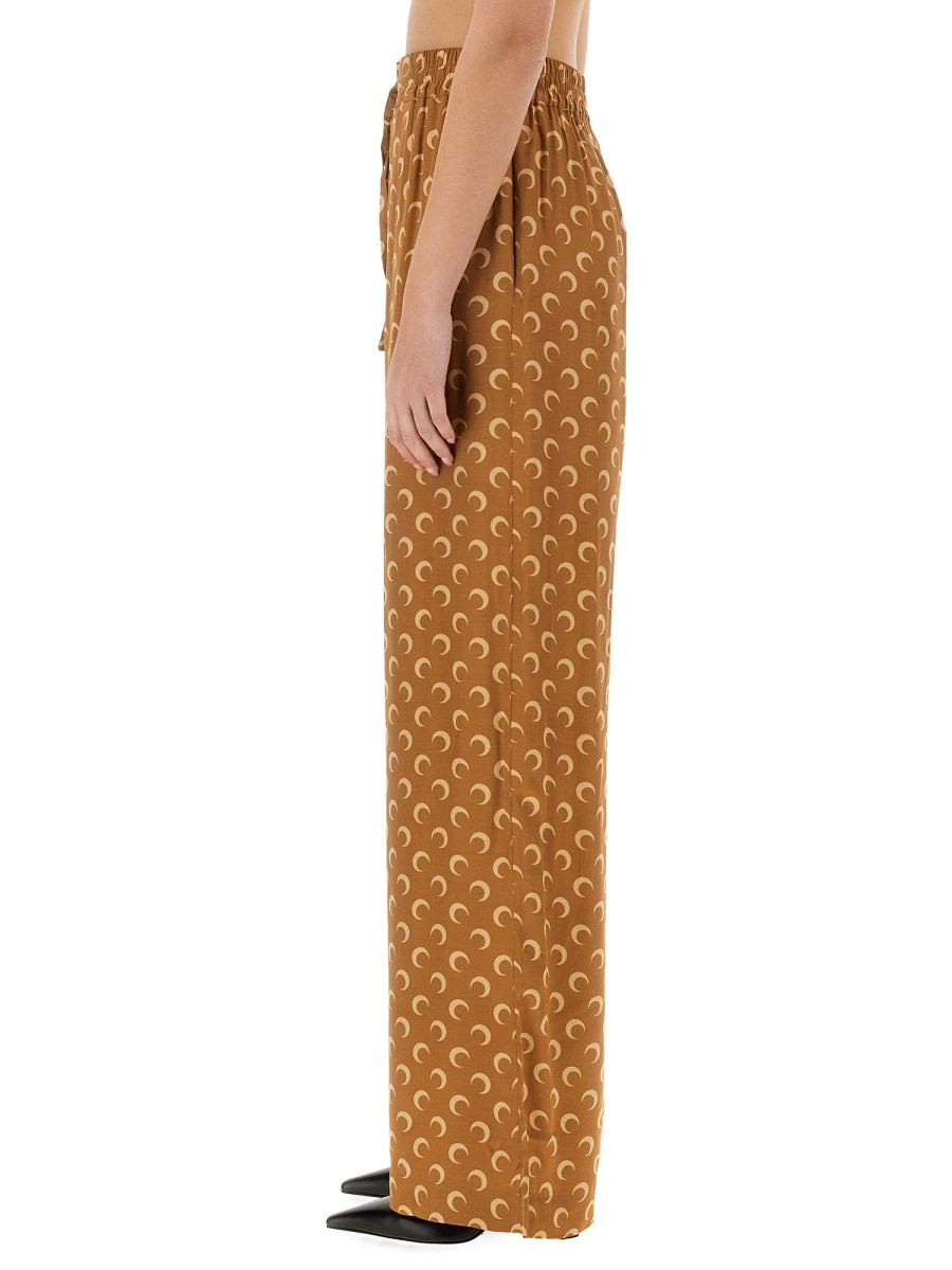 Marine Serre Pants - Beige | Wanan Luxury