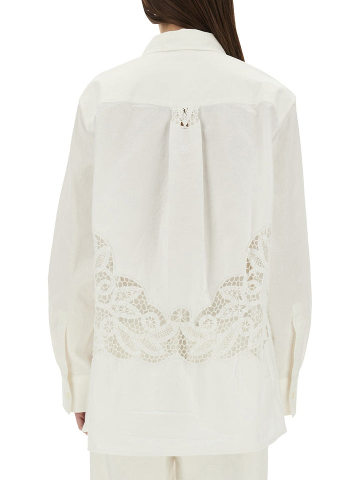 Marine Serre Shirts - White | Wanan Luxury