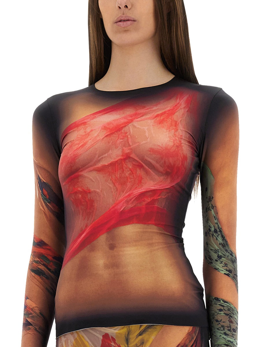 Marine Serre Tops - Multcolor | Wanan Luxury