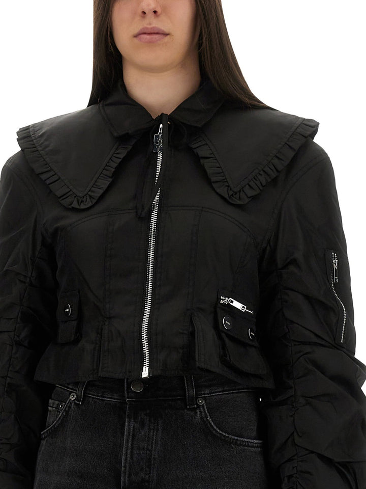 Ganni Jackets - Black | Wanan Luxury