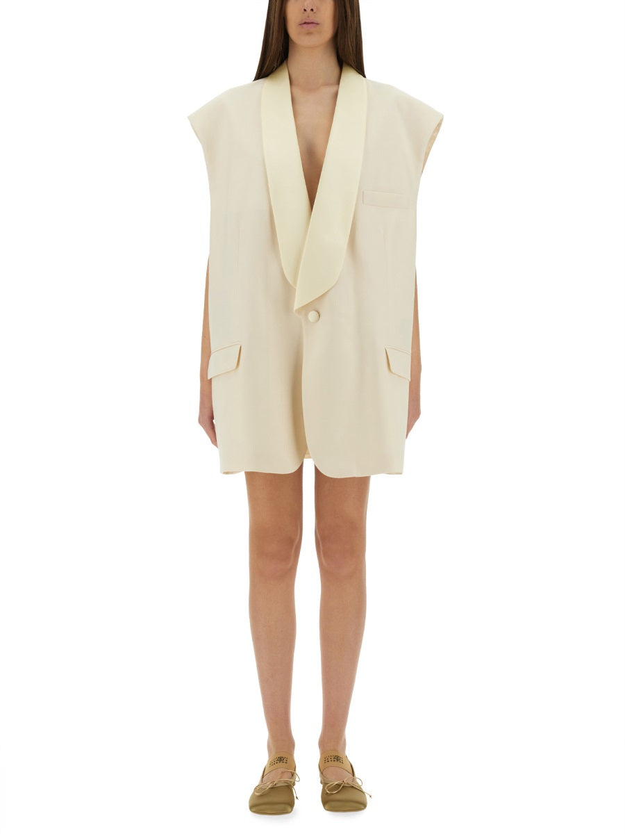 MM6 Maison Margiela Gilet - White | Wanan Luxury