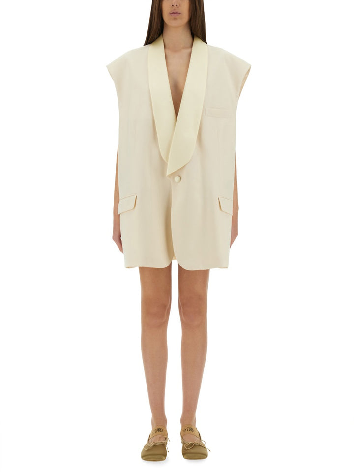 MM6 Maison Margiela Gilet - White | Wanan Luxury
