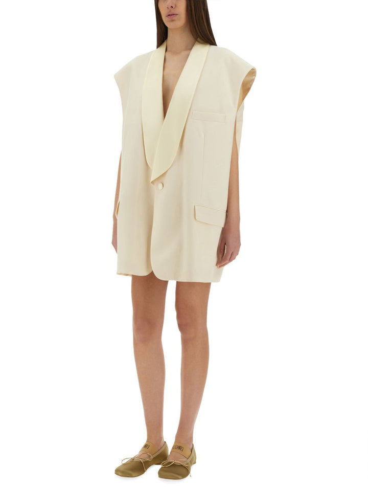 MM6 Maison Margiela Gilet - White | Wanan Luxury
