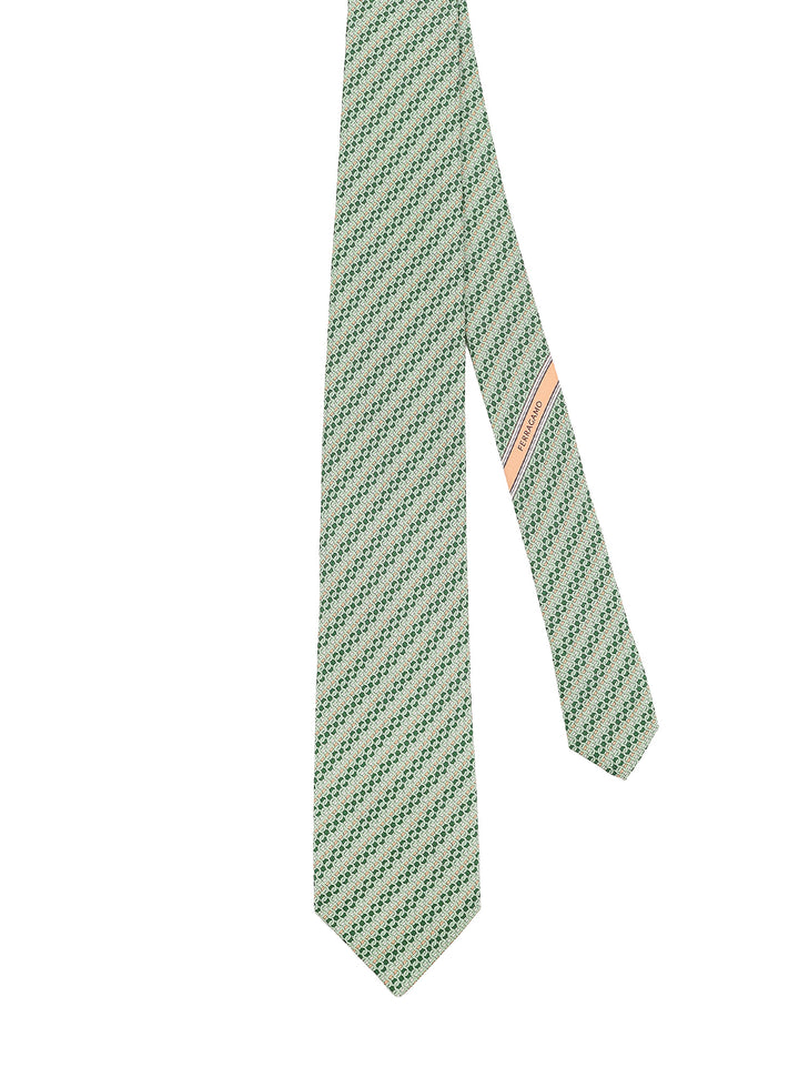 Ferragamo Scarfs - Blue and green | f08fee0e82244de44f094c2fd0b89c078f600012