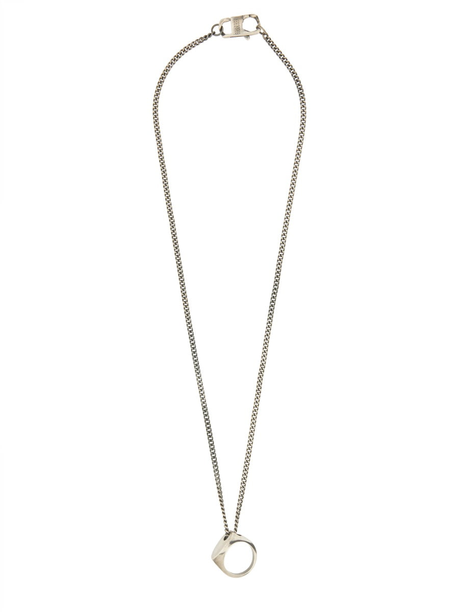 MM6 Maison Margiela Necklaces - Silver | Wanan Luxury