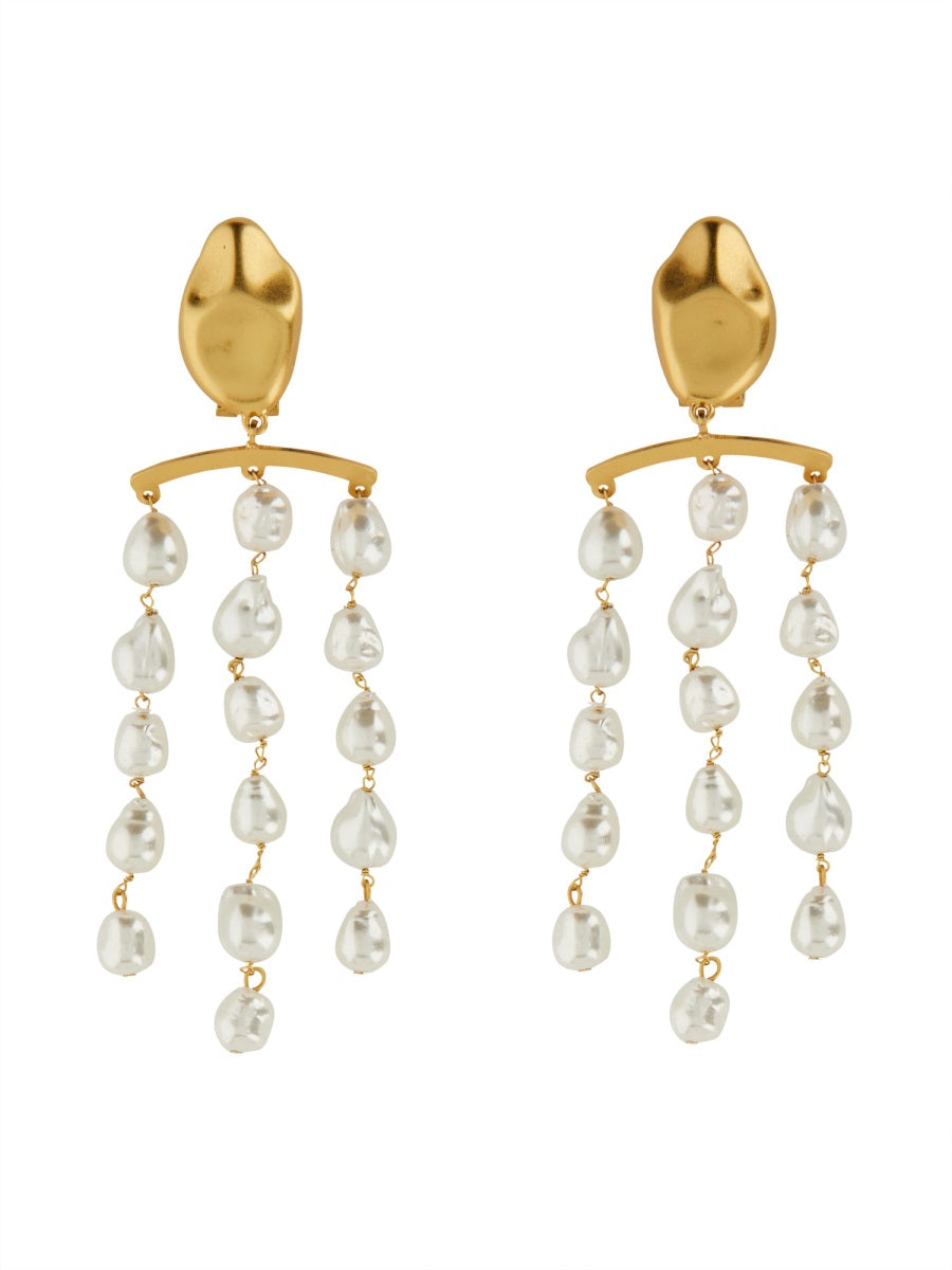 Cult Gaia Earrings - Gold | Wanan Luxury