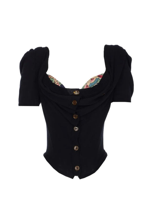 "Bea Corset" Cardigan