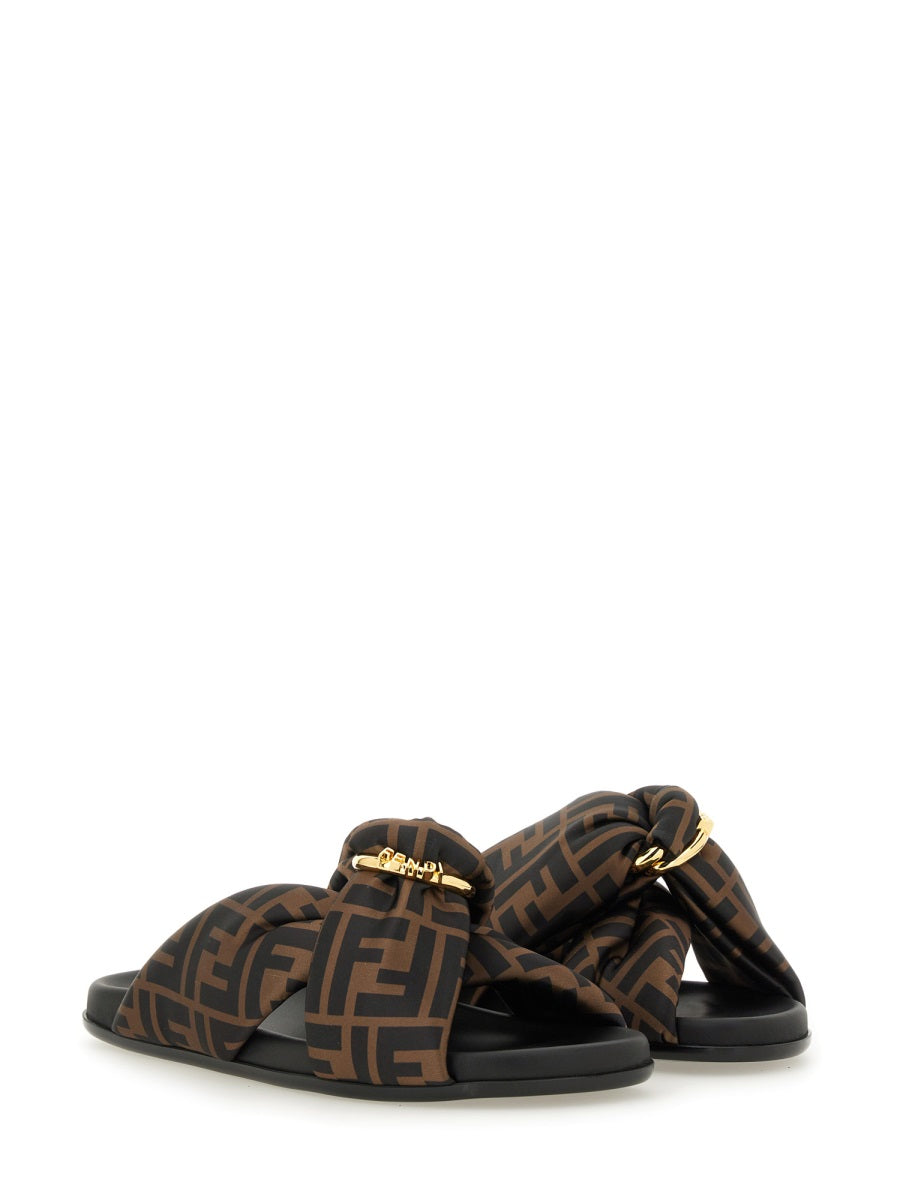 Fendi Sandals - Brown | Wanan Luxury