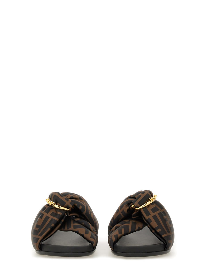 Fendi Sandals - Brown | Wanan Luxury