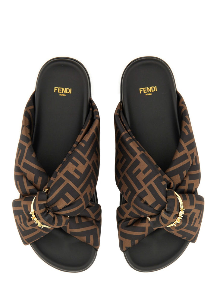 Fendi Sandals - Brown | Wanan Luxury