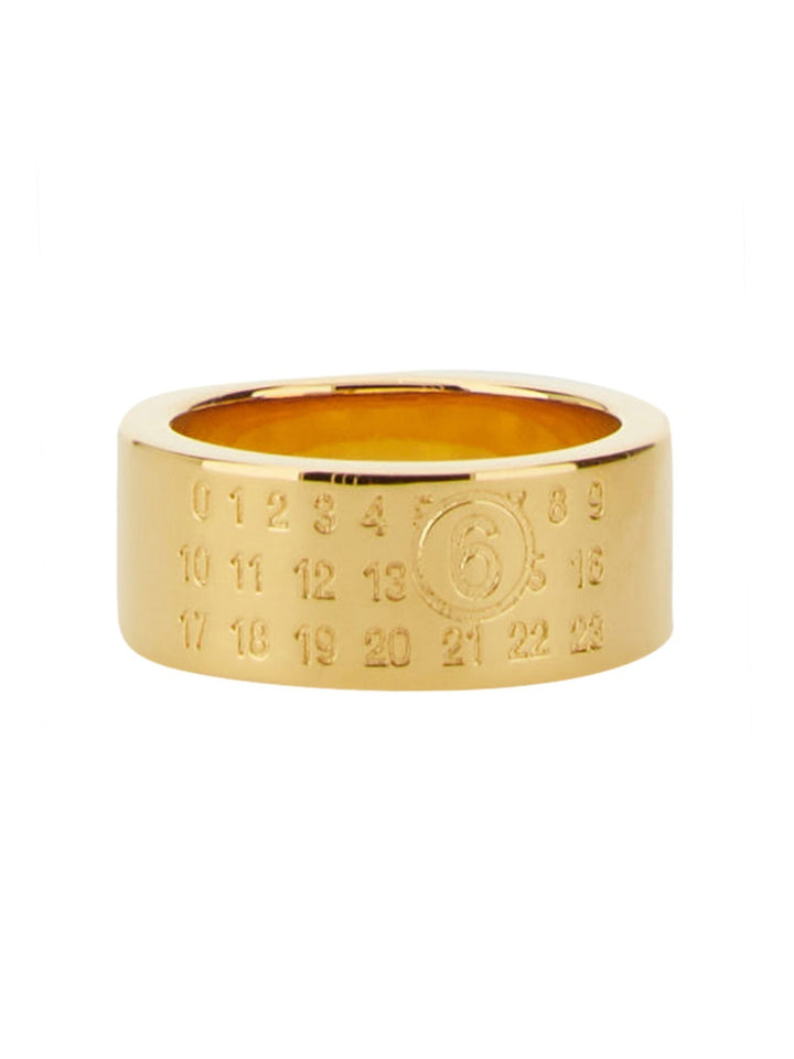 MM6 Maison Margiela Rings - Gold | Wanan Luxury