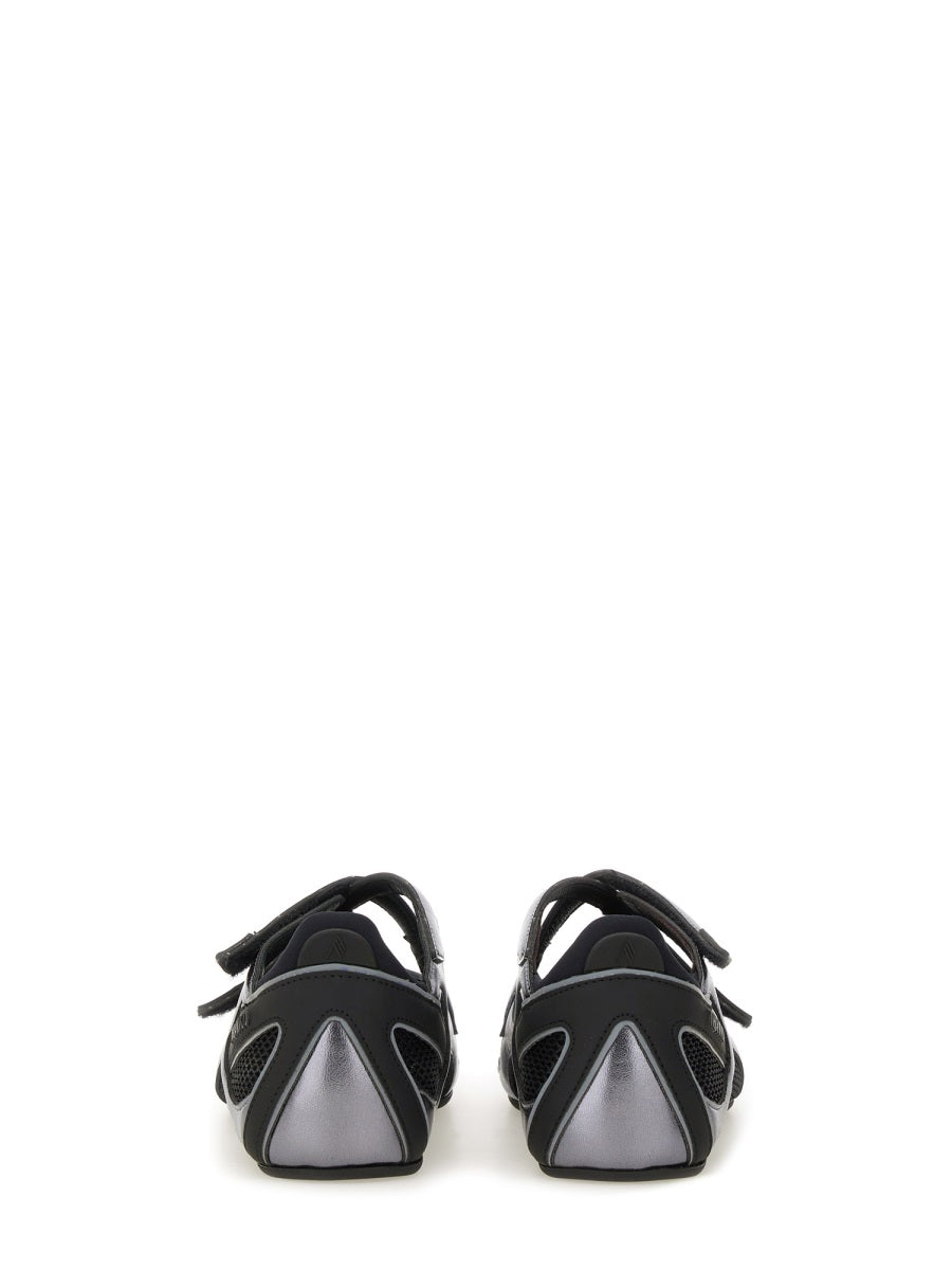 The Attico Flat Shoes - Black | Wanan Luxury