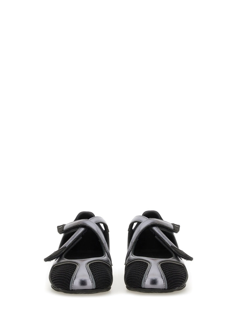 The Attico Flat Shoes - Black | Wanan Luxury