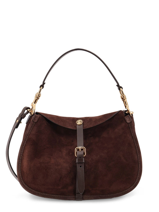 Crossbody Pony Suede Shoulder Bag
