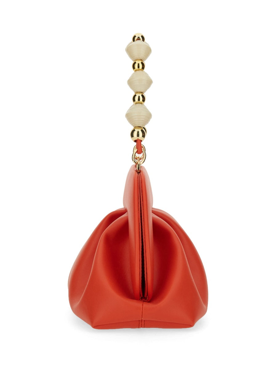 Themoirè Hand Bags - Red | Wanan Luxury