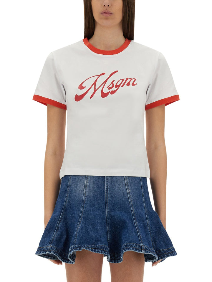 MSGM T shirts - White | Wanan Luxury