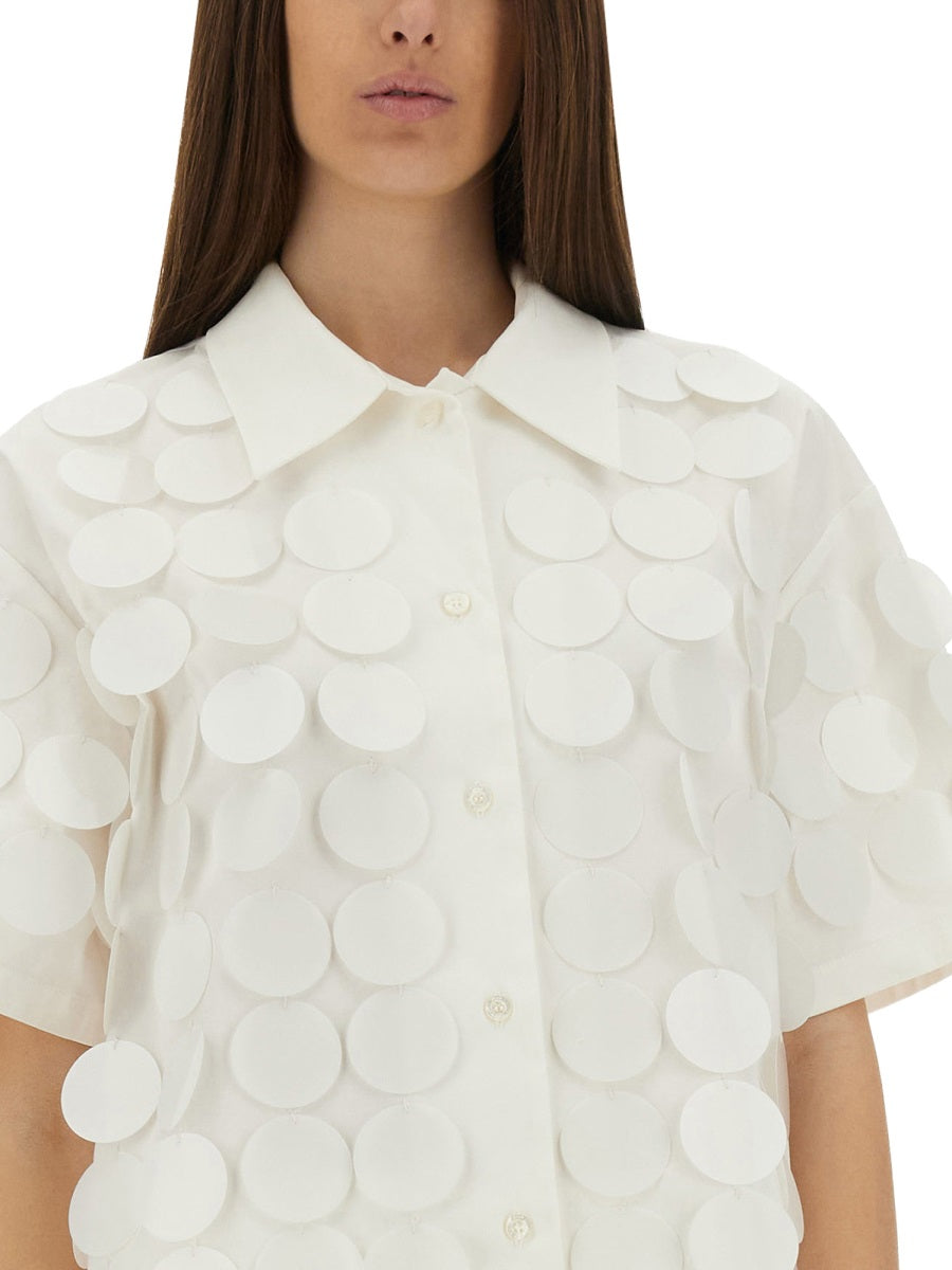MSGM Shirts - White | Wanan Luxury