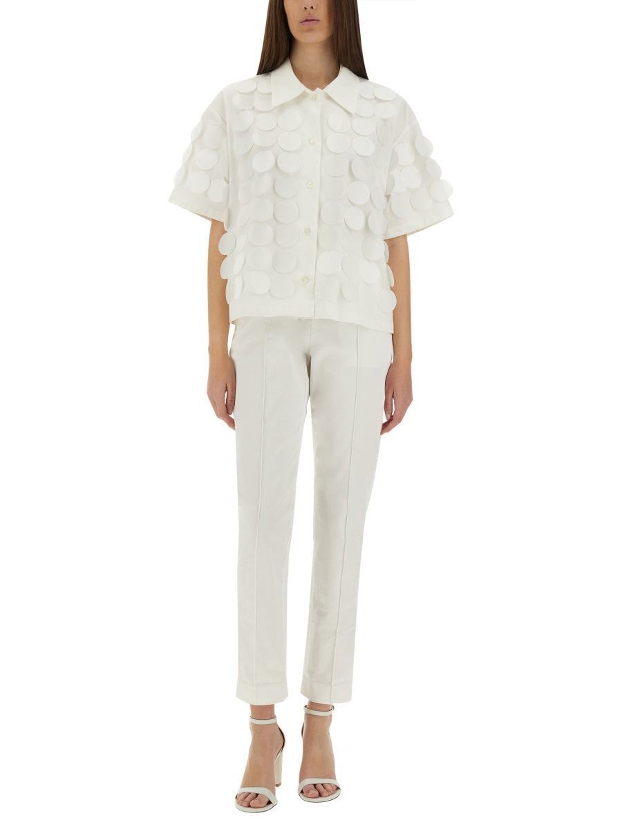 MSGM Shirts - White | Wanan Luxury