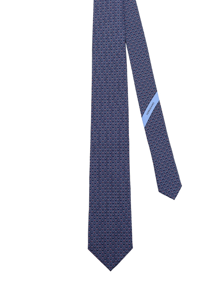 Ferragamo Ties - Blue and green | 13a8054ad7fb1ecf4d3cbe796fa75af9896b864c