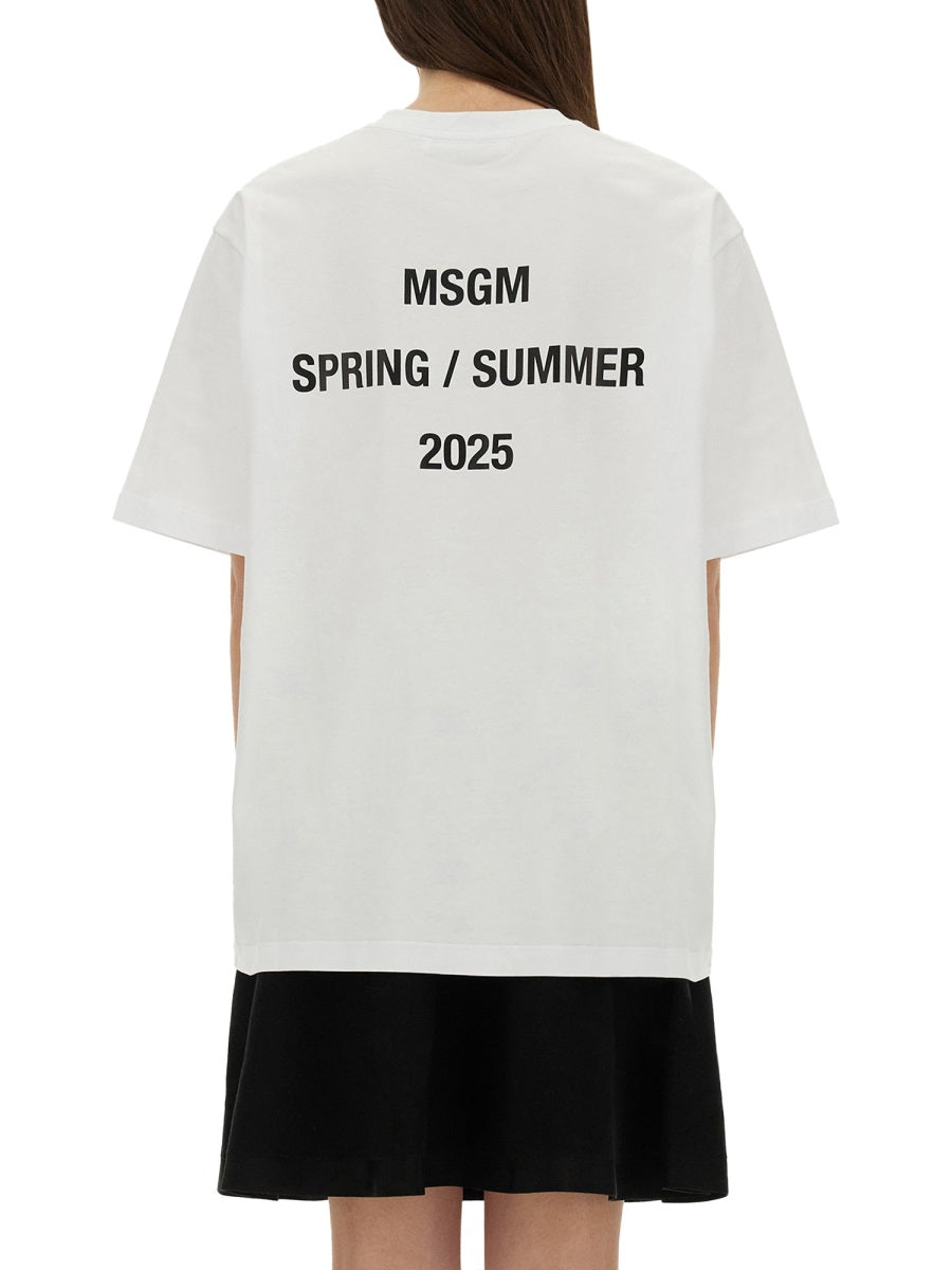 MSGM T shirts - White | Wanan Luxury