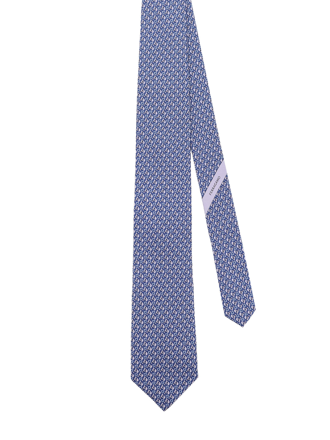 Ferragamo Ties - Blue and green | 084063fb12e4d274628045212bb39719a489da2e