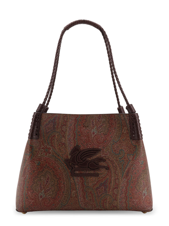 Libra S Arnica Paisley Fabric Shopping Bag