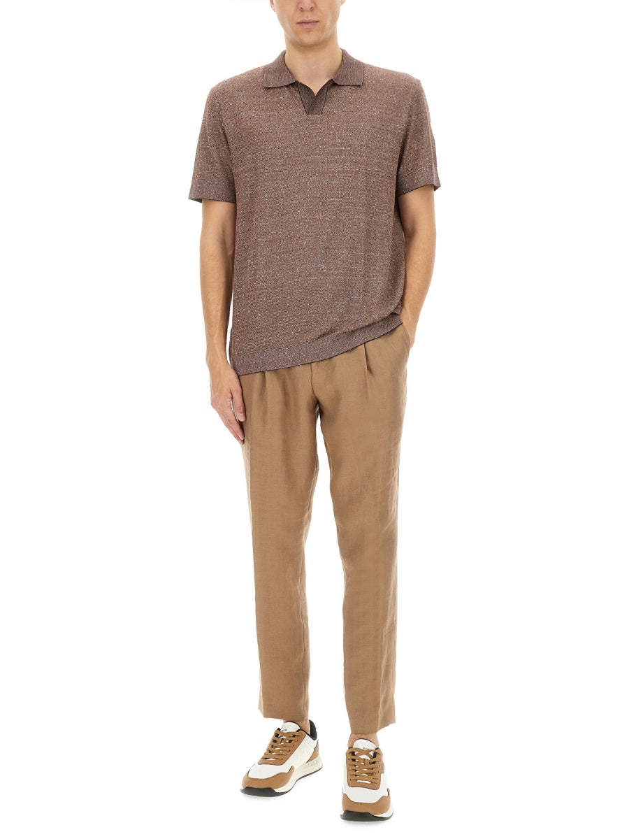 Boss Camel Polo - Brown | Wanan Luxury