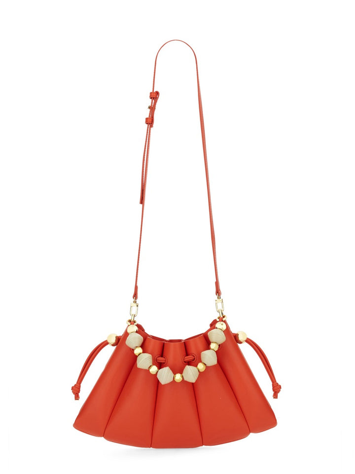 Themoirè Shoulder Bags - Red | Wanan Luxury