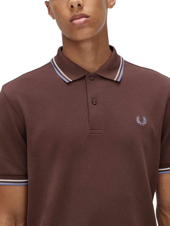 Fred Perry Polo - Burgundy | Wanan Luxury