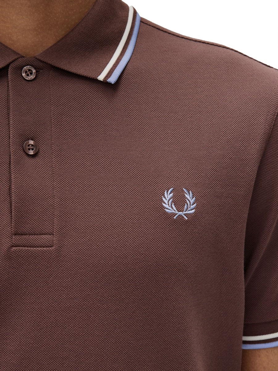 Fred Perry Polo - Burgundy | Wanan Luxury