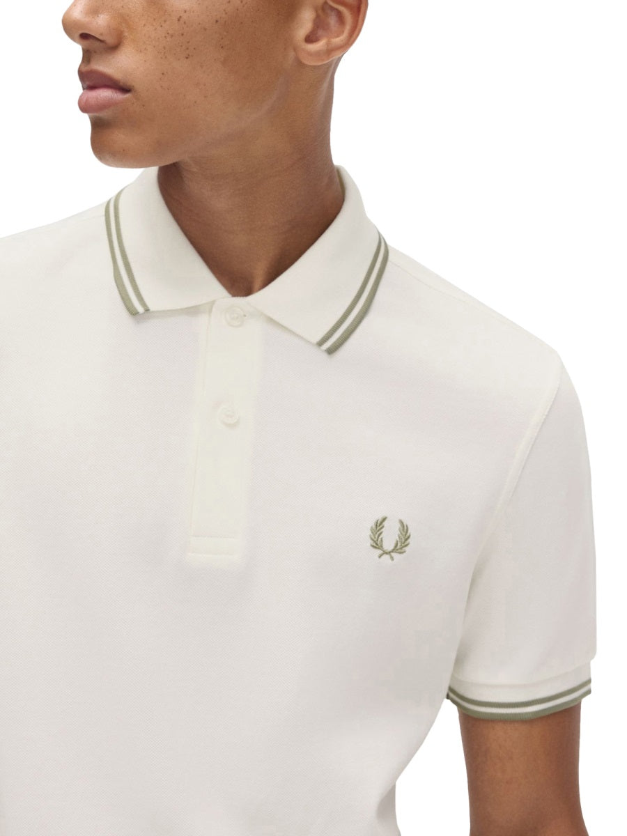 Fred Perry Polo - White | Wanan Luxury