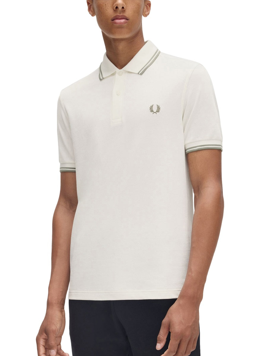 Fred Perry Polo - White | Wanan Luxury