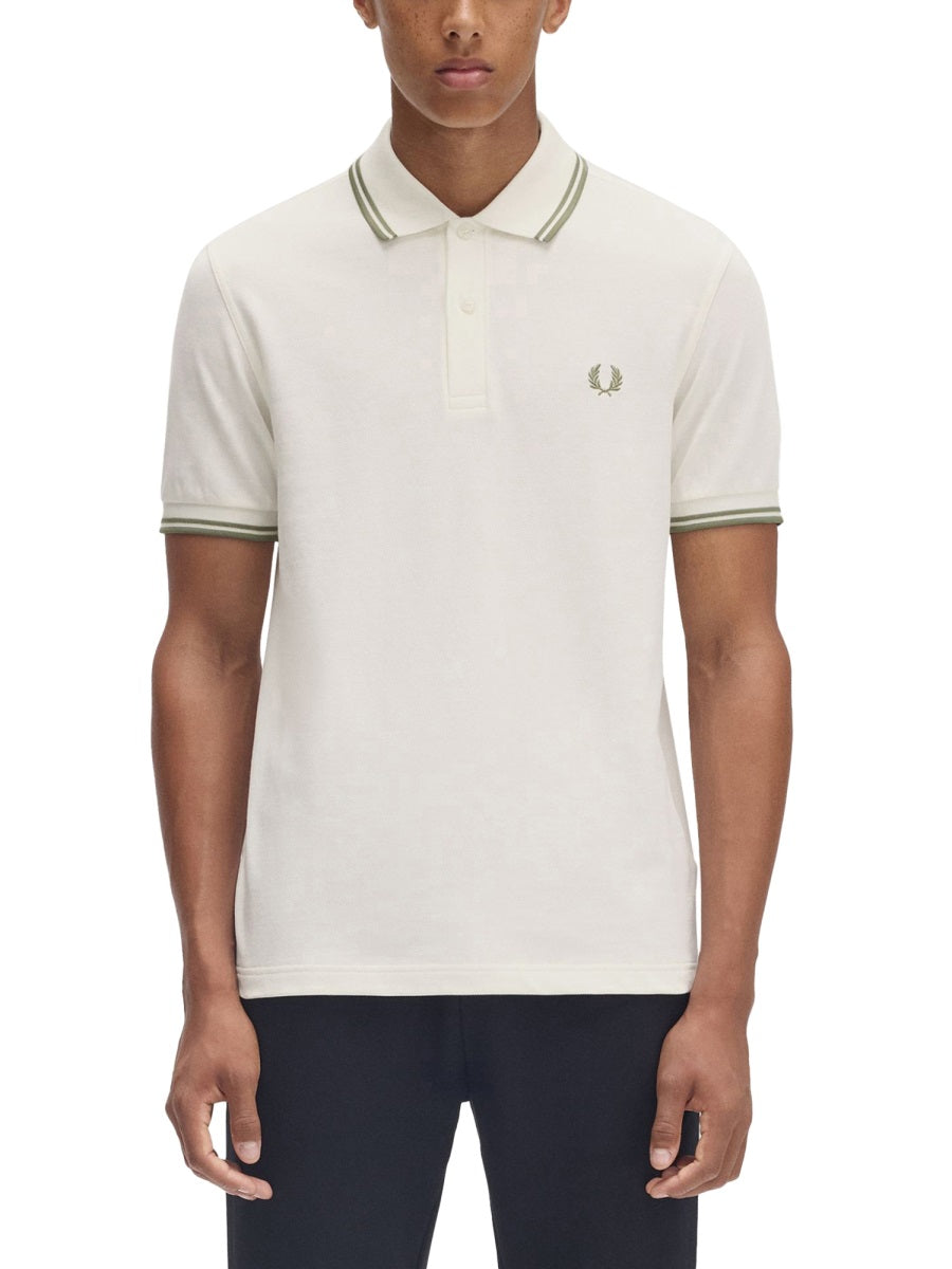 Fred Perry Polo - White | Wanan Luxury