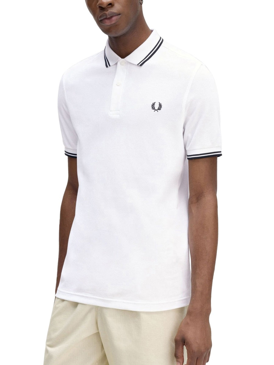 Fred Perry Polo - White | Wanan Luxury